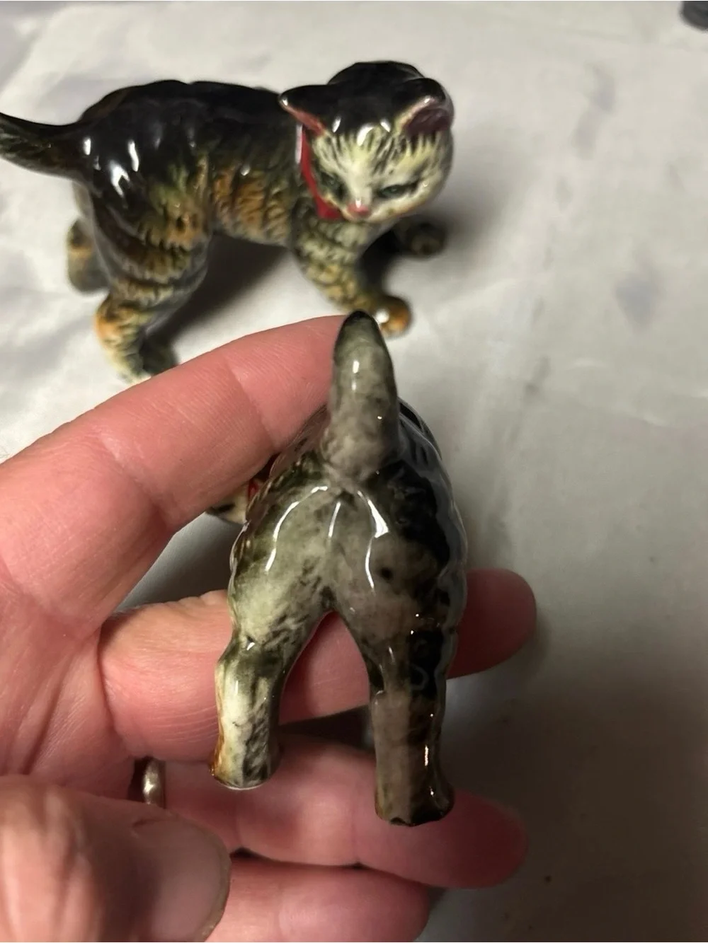 Vintage Small Ceramic Cats
